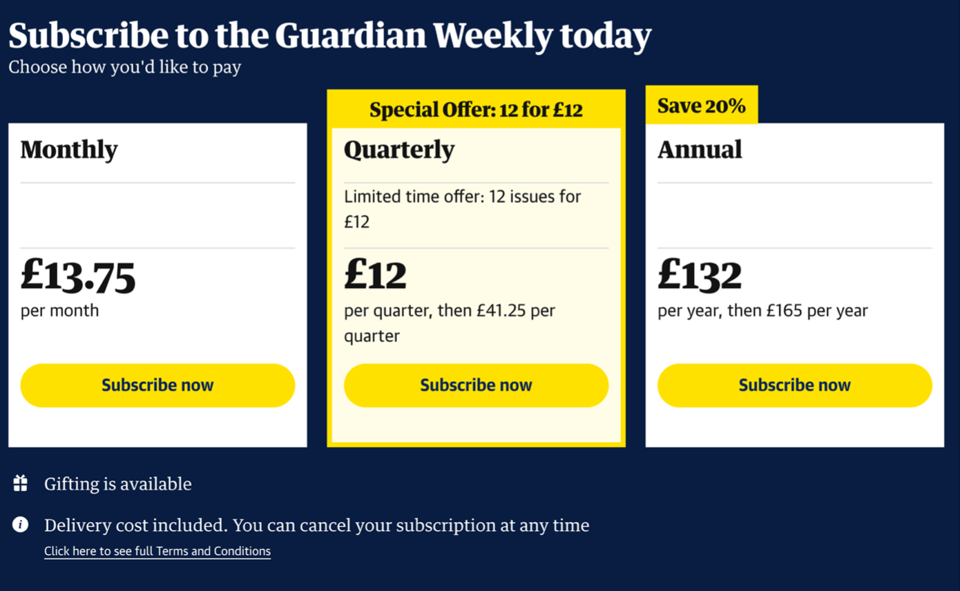 Leveraging new audiences with The Guardian: the 12for12 campaign