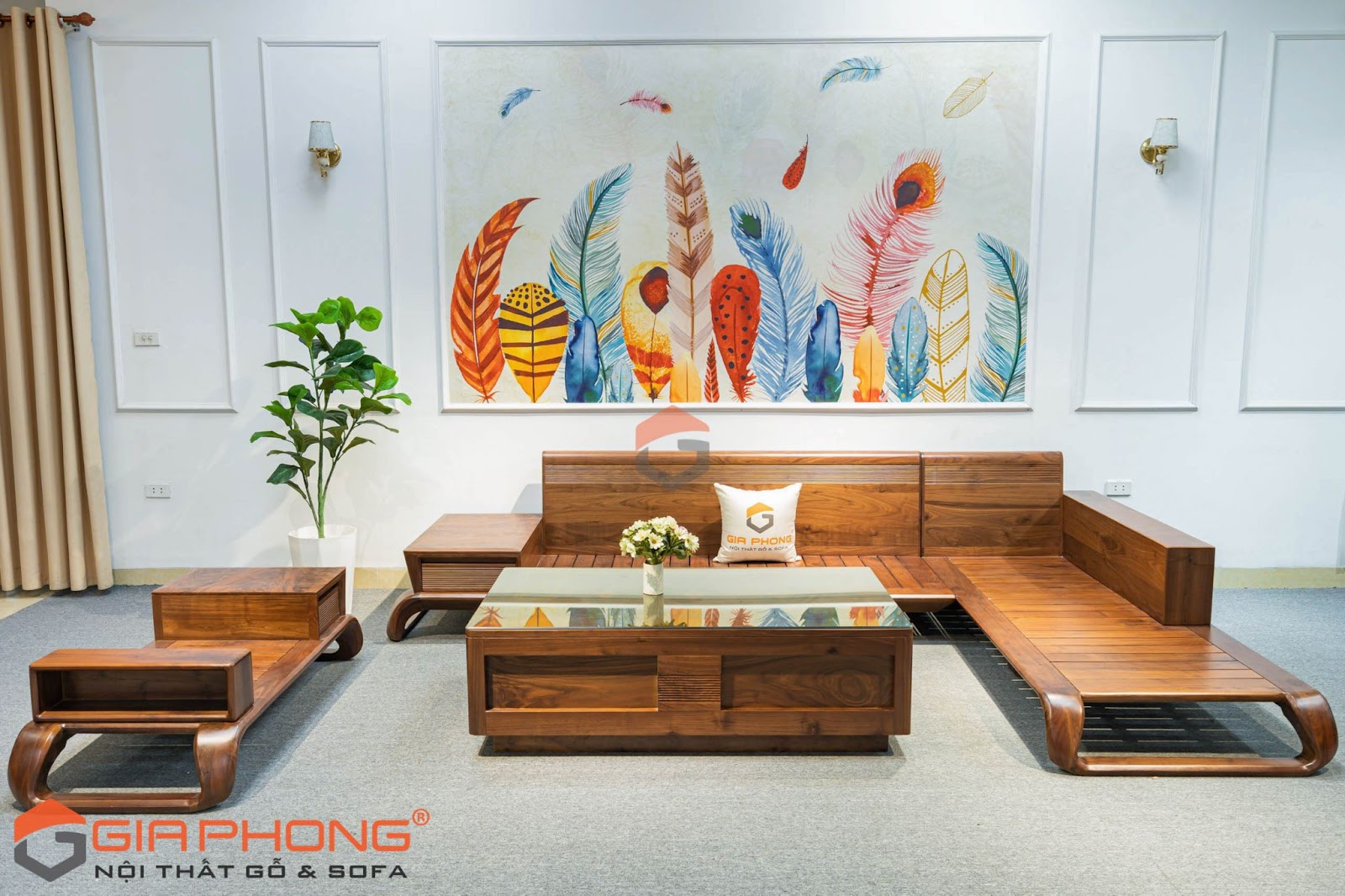 Cách nhận biết bàn ghế sofa gỗ óc chó đạt chuẩn chất lượng