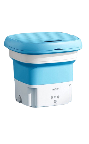 HODEKT Mini Folding Portable Washing Machine With Dryer Blue-ray Sterilization- Best Portable Washing Machine Malaysia- Shop Journey