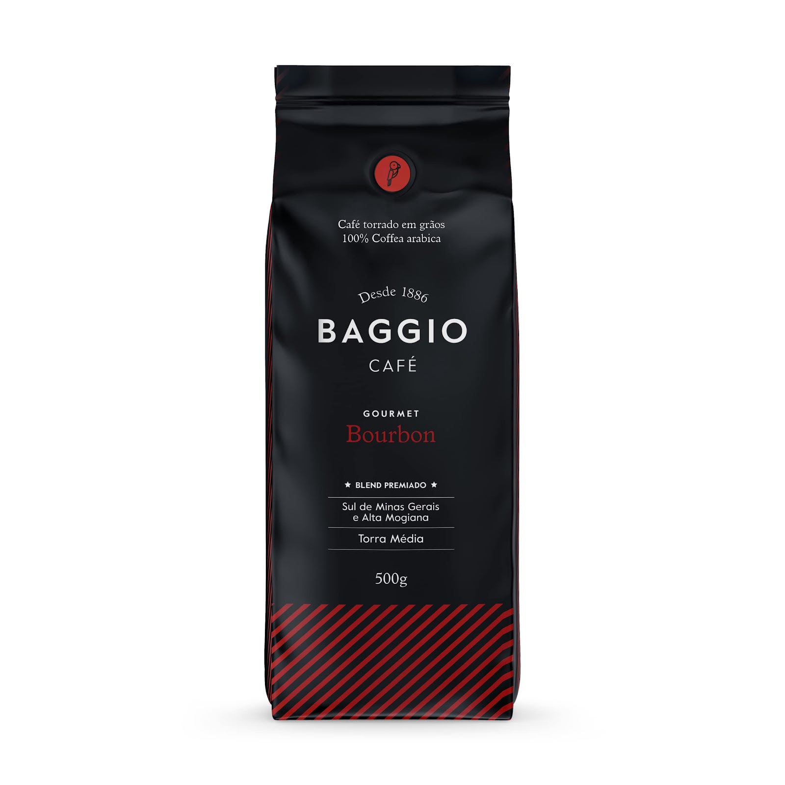 Baggio Café Bourbon Espresso Grão 500g