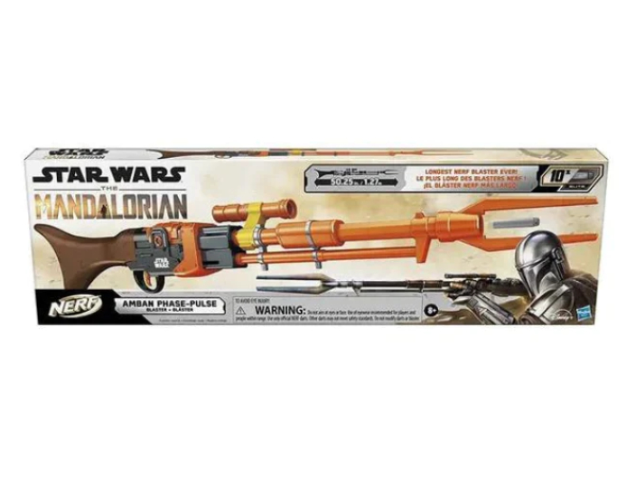 The Mandalorian's Unique Sniper Rifle Is Now A Nerf Blaster