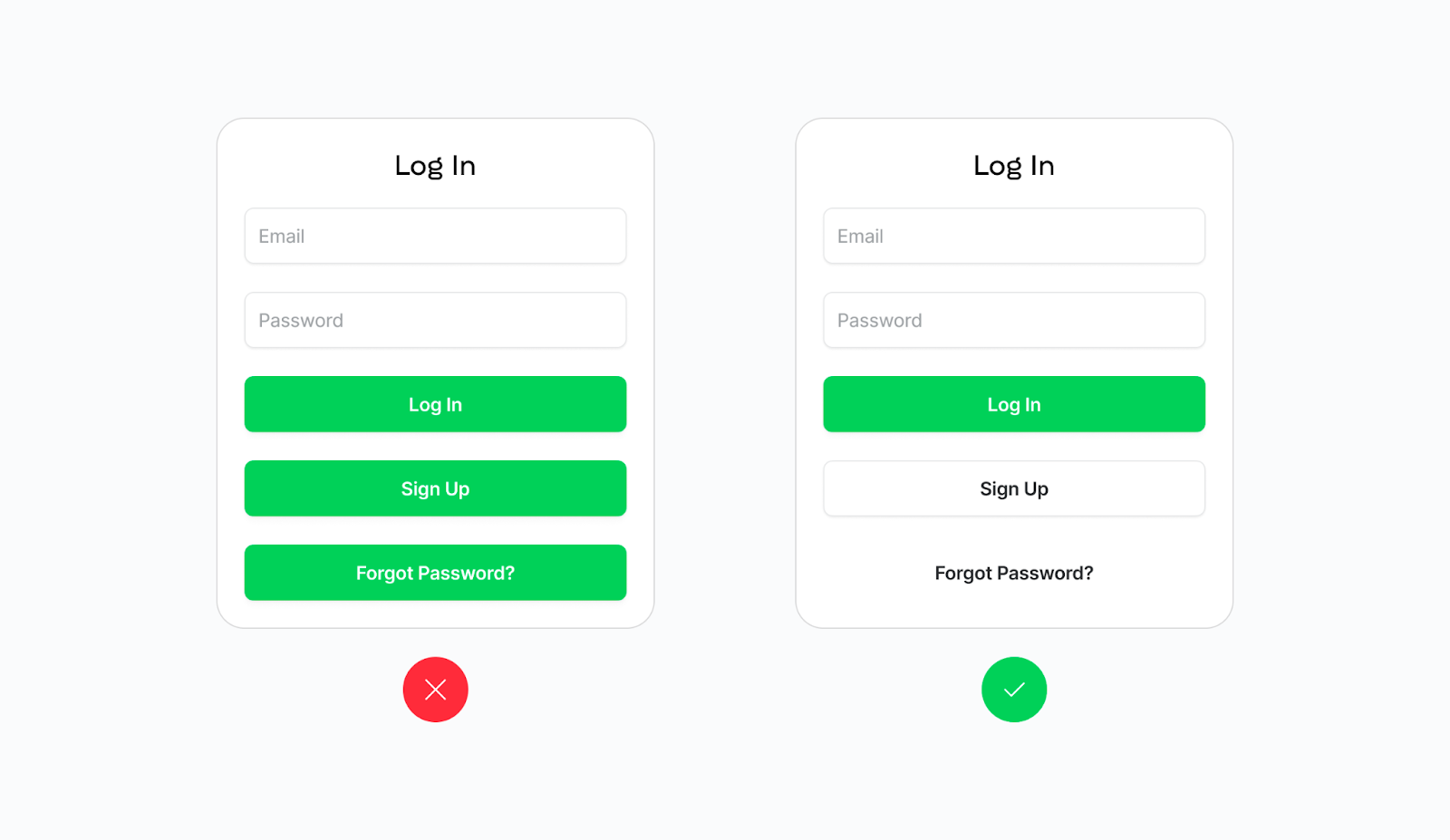 How to identify and fix app design issues. Color contrast