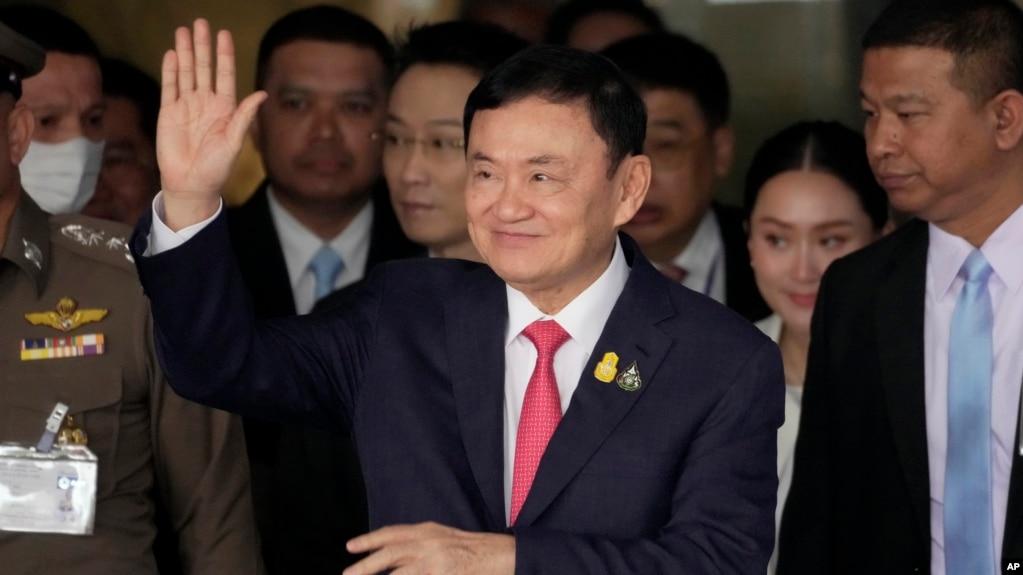 Cựu thủ tướng Thái Lan Thaksin Shinawatra.