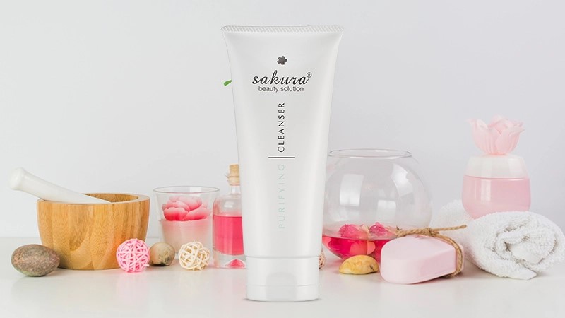 Sakura Gentle Cleanser -Sữa rửa mặt làm sạch dịu nhẹ cho da nhạy cảm