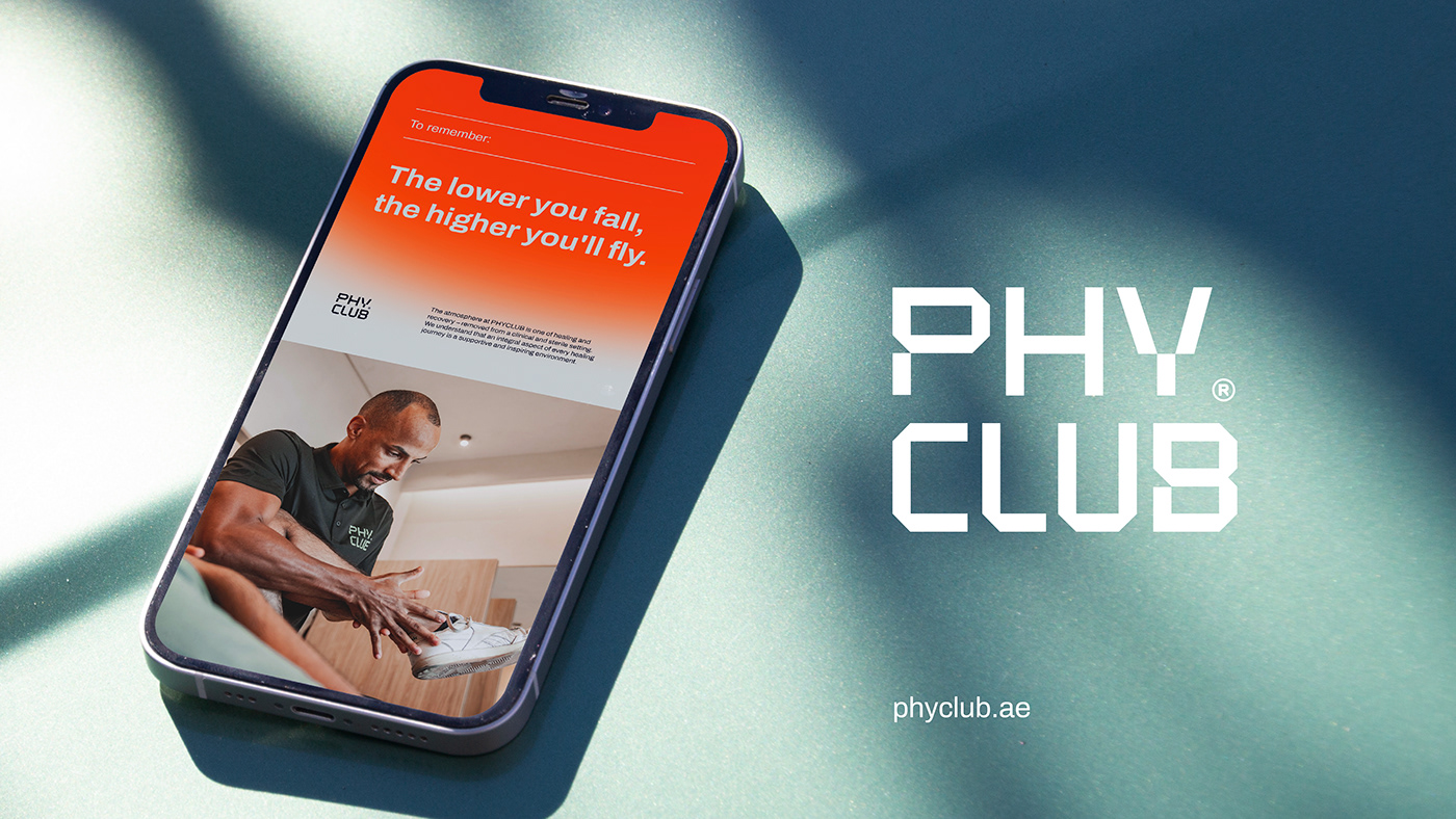 branding  physiotherapy fitness training sports dubai panico tech Website design