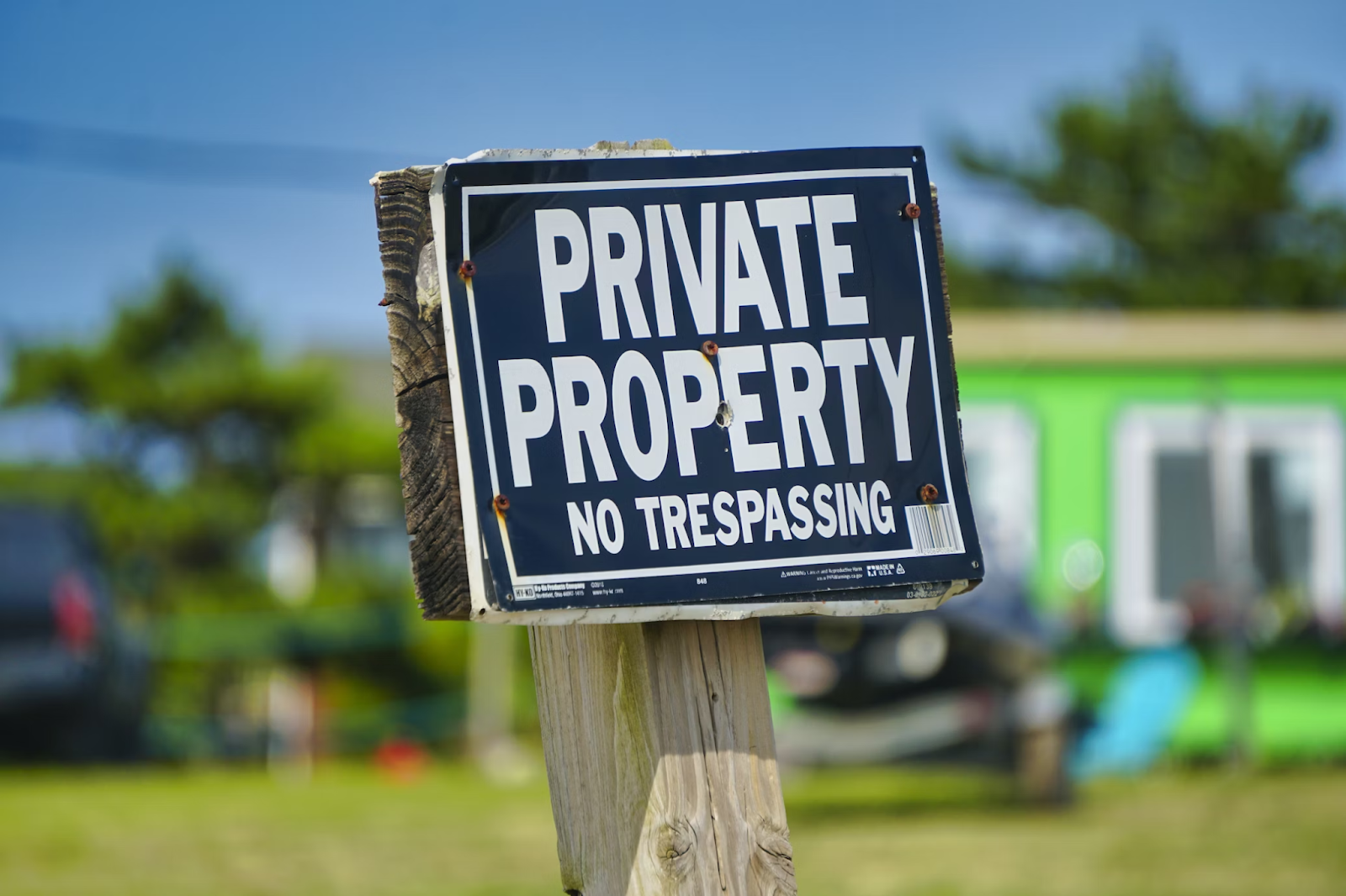 Trespassing laws in the UK