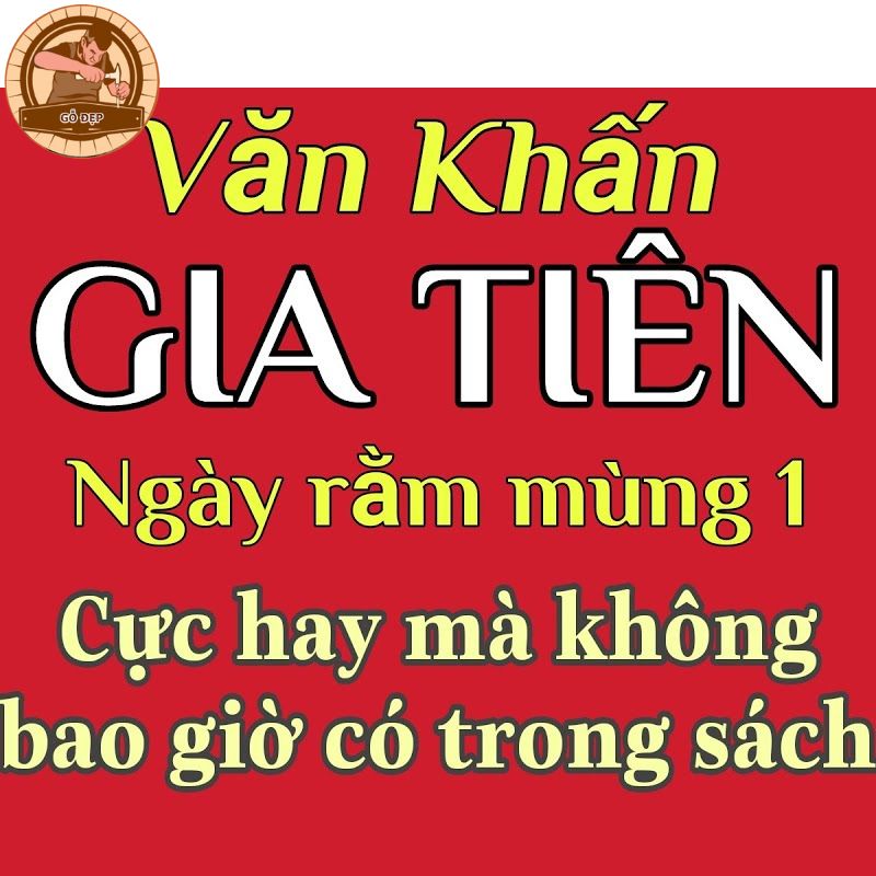  Mẫu văn khấn gia tiên mùng 1 chuẩn nhất