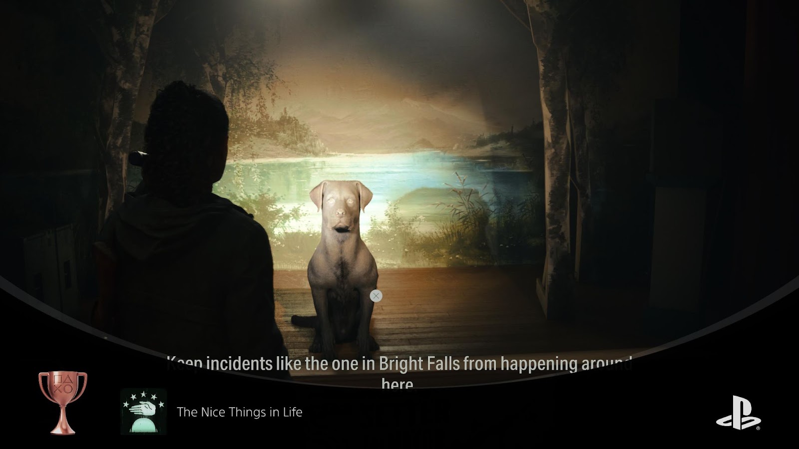 An in game screenshot of Mayor Setter  in Alan Wake 2. 