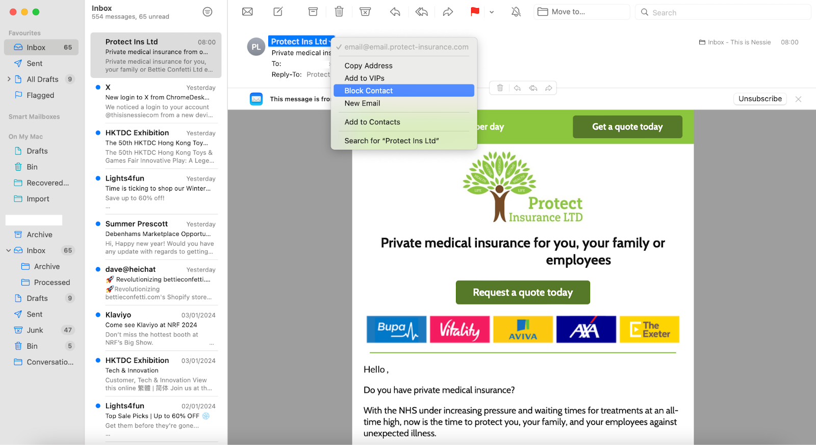 How to Block Emails on iCloud