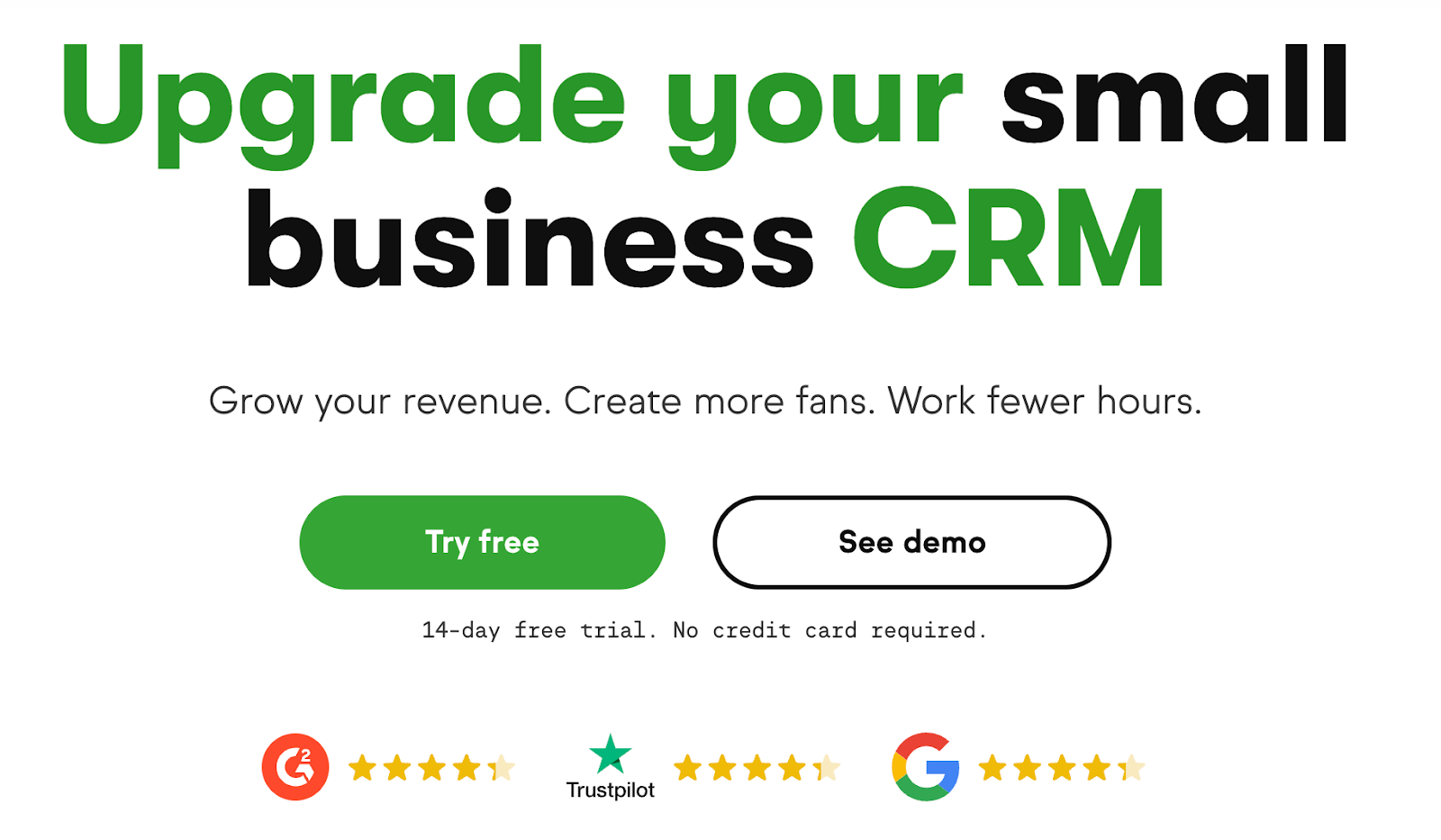 Keap CRM offers better email marketing functionality than Copper
