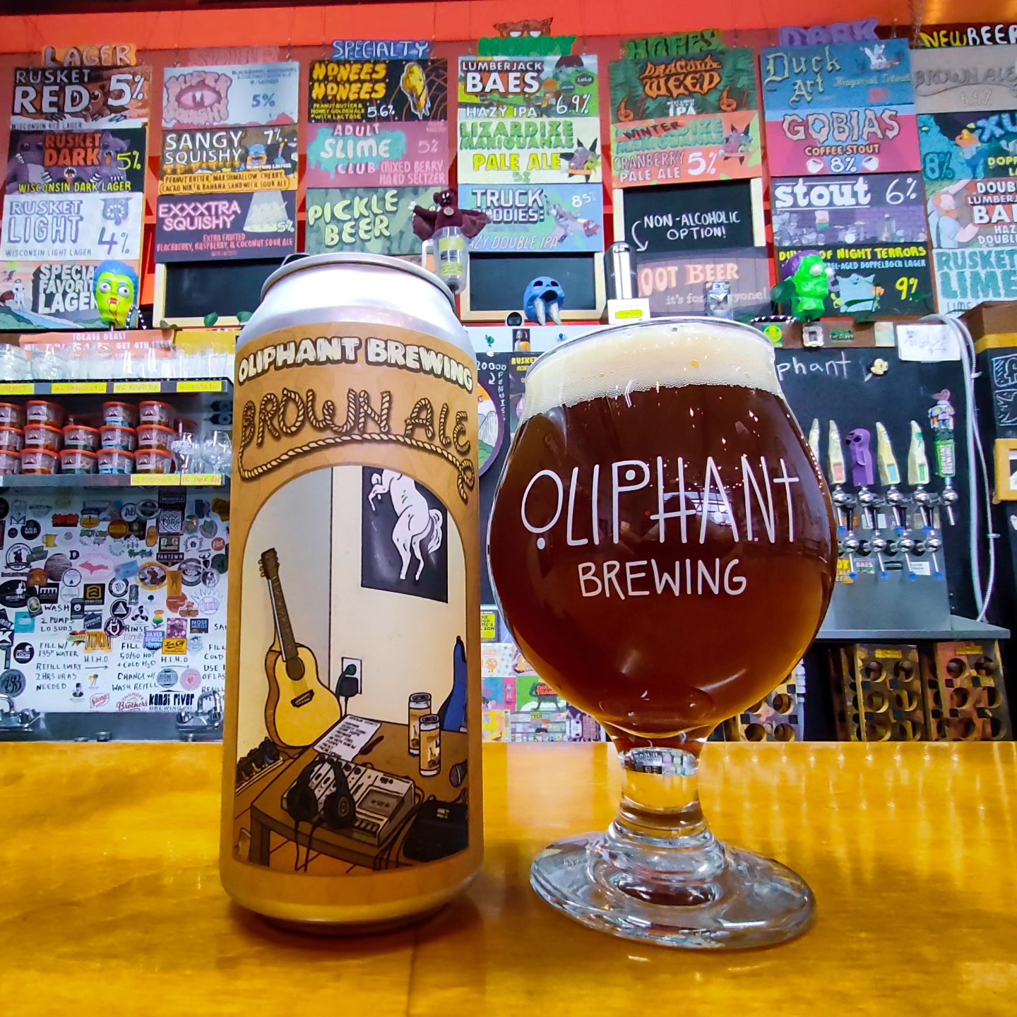 Oliphant Brewing Co Brown Ale