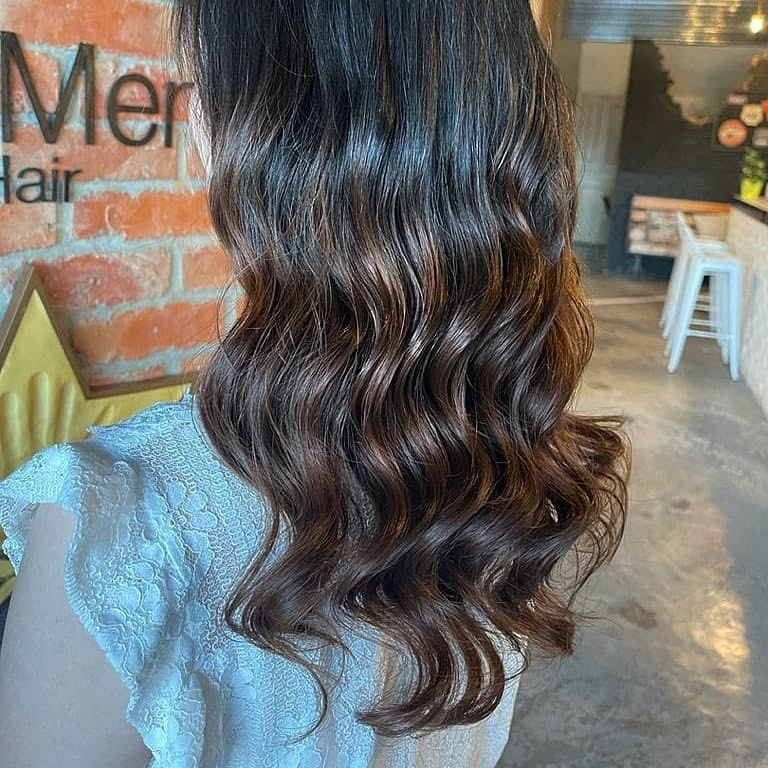 Smooth and Flawless Beach Wave Perm
