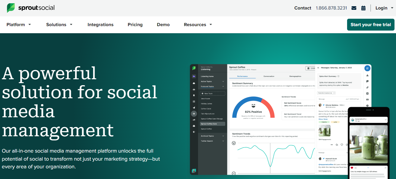 Twitter marketing; Sprout Social Tool To Grow Your Twitter Account