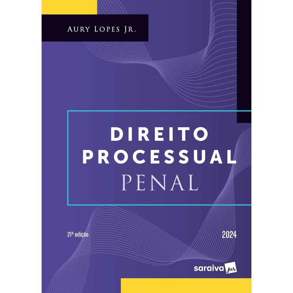 capa Direito Processual Penal – 21ª Edição