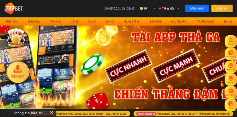 Casinomcw Hướng dẫn tải app cá cược di động của 789bet