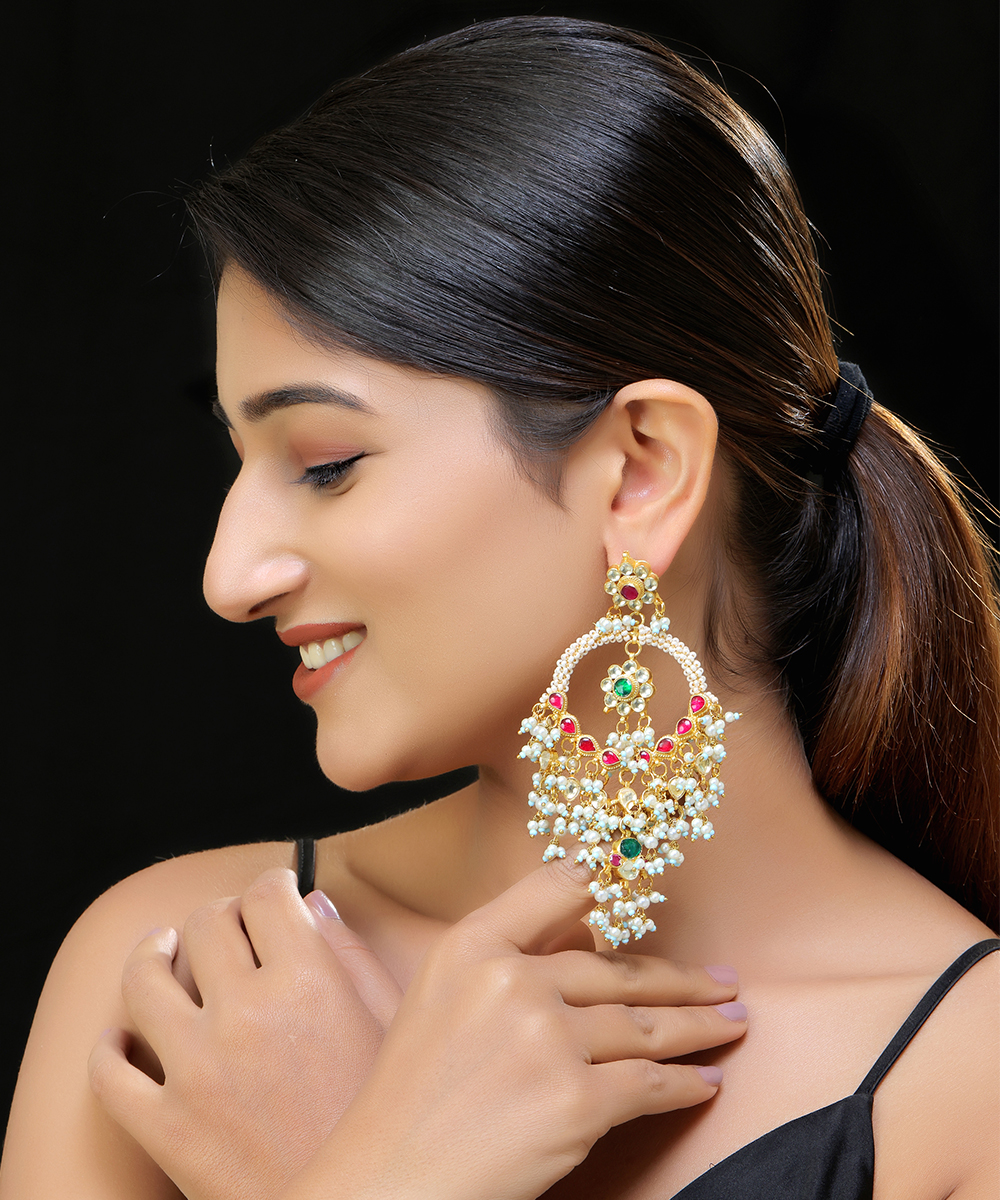 Types of indian on sale earrings