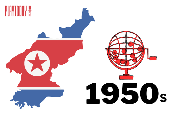 North Korea Continent with a lotto machine.