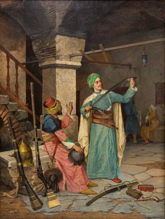 Osman Hamdi Bey, Silah Tüccarı tablosu, 1908