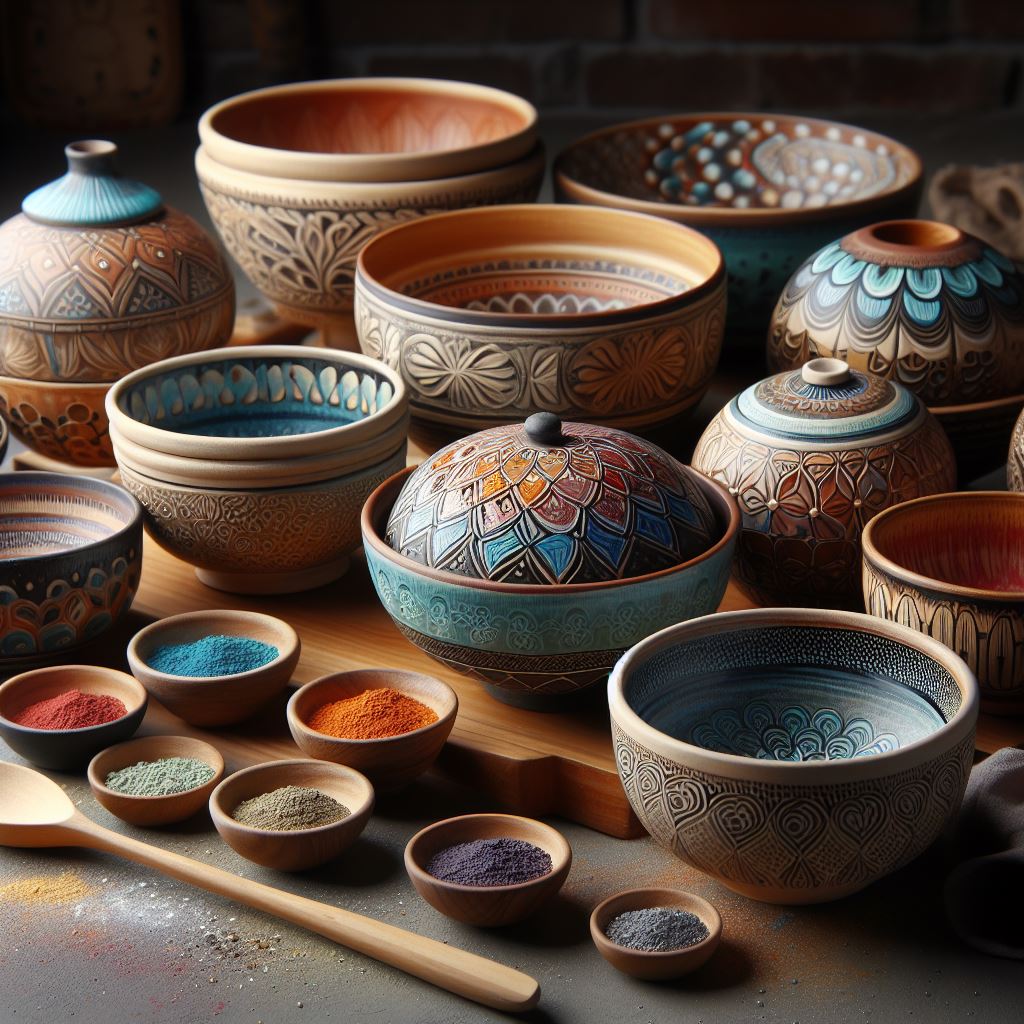pottery colorants