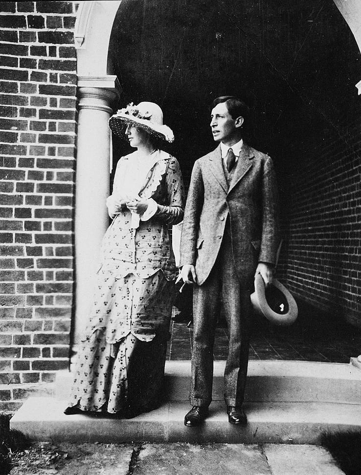 Engagement photograph of Virginia and Leonard Woolf, July 23, 1912