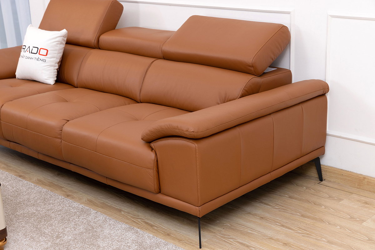 Sofa da bò thật nhập khẩu 2185-L8