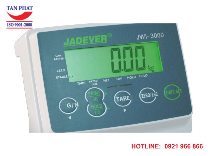 Đầu cân điện tử Jadever JWI-3000