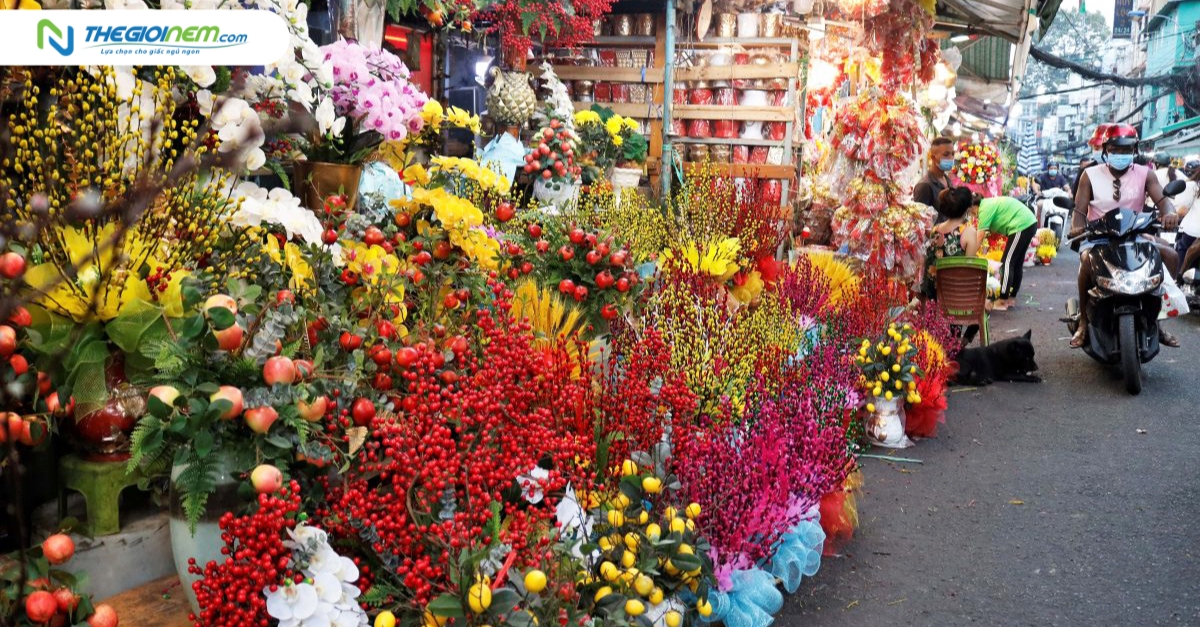 10 chợ hoa Tết ngập tràn sắc xuân ở Sài Gòn
