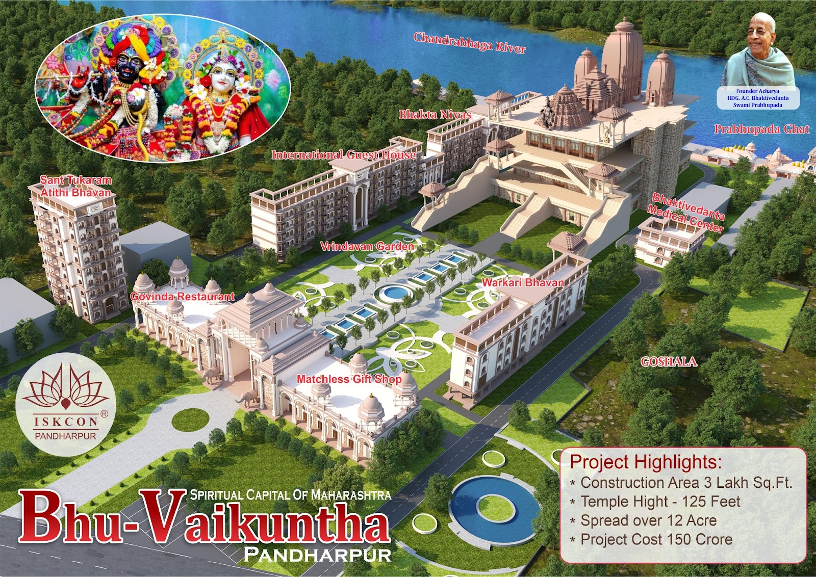 ISKCON Bhu Vaikuntha Project: A Spiritual Milestone in Sri Dhama Pandharpur