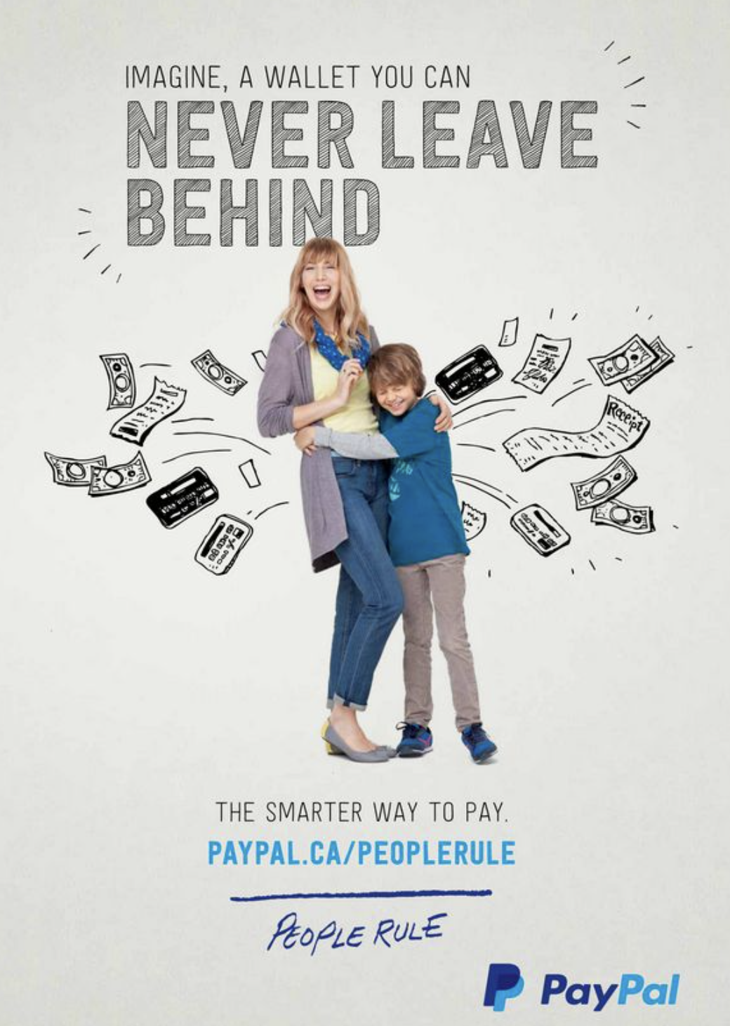 PayPal’s advertisement in Canada