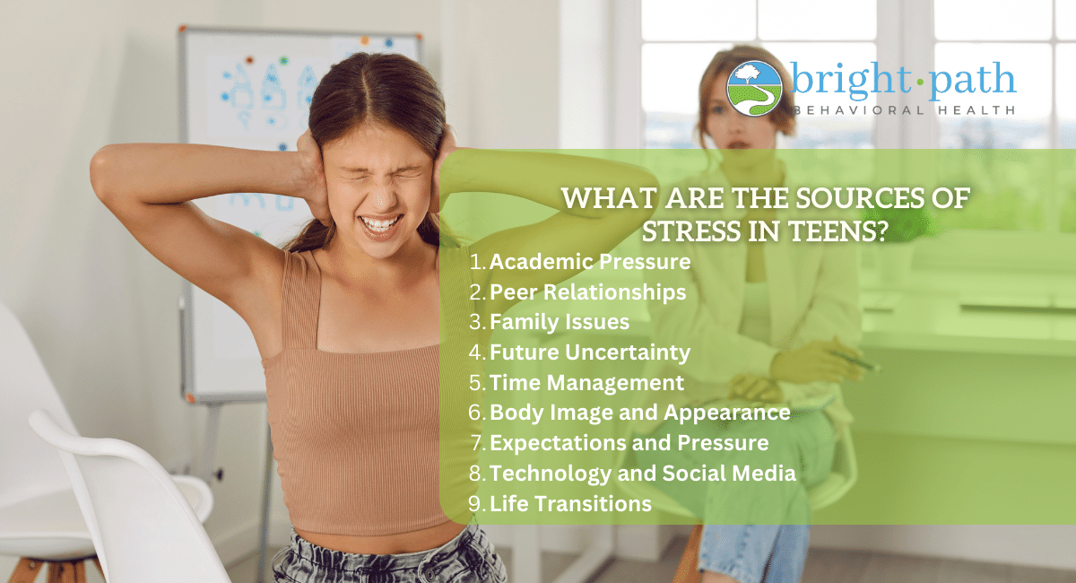 What are the Sources of Stress in Teens?
