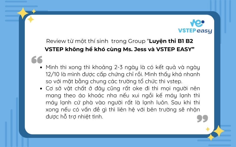 Review về điểm thi VSTEP trường Đại học Kinh tế thành phố Hồ Chí Minh