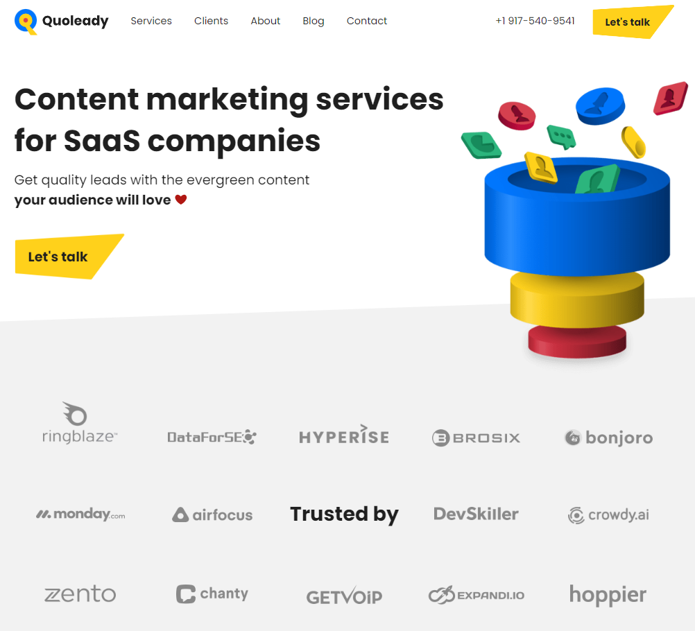 Quoleady growth marketing agencies for growth journey and exponential growth
