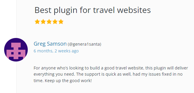 WP Travel Reviews: WordPress Travel Plugin (2024)