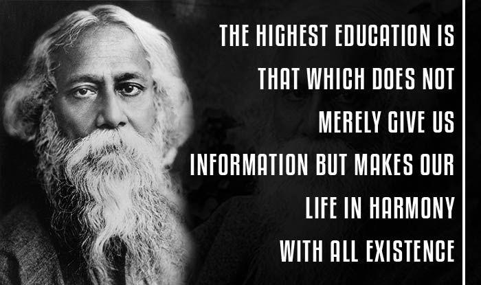 Rabindranath Tagore English Quotes | Tagore quotes, Author quotes, Photo  album quote