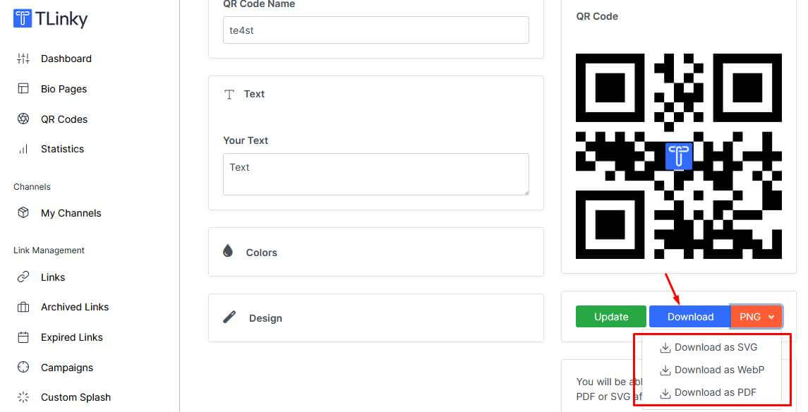 Create a QR Code