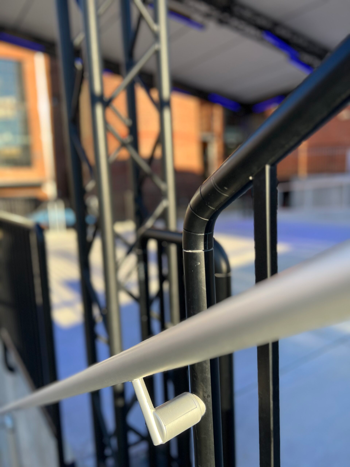 Two-toned Exterior Handrails