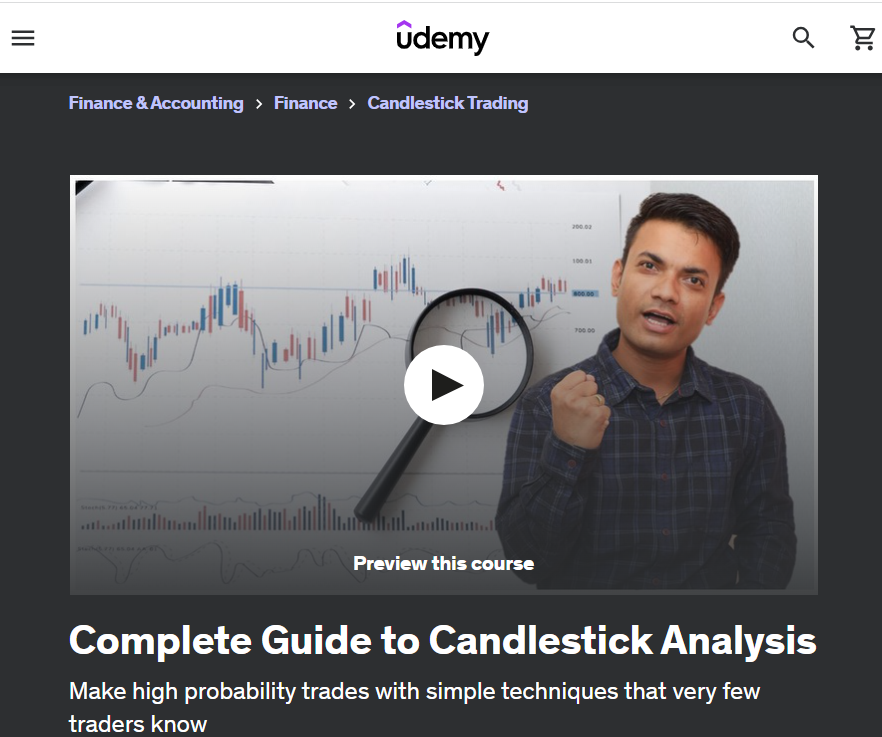 Complete Guide to Candlestick Analysis by Udemy