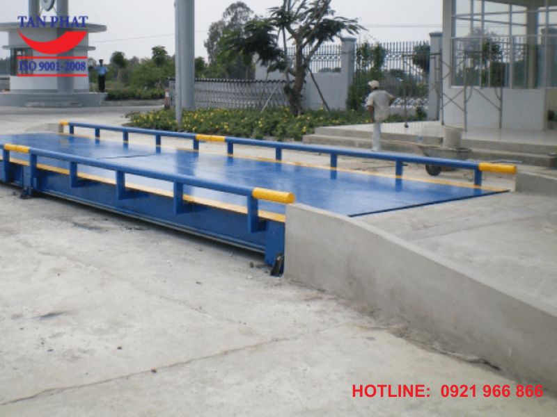 Trạm cân ô tô sử dụng thiết bị Analog