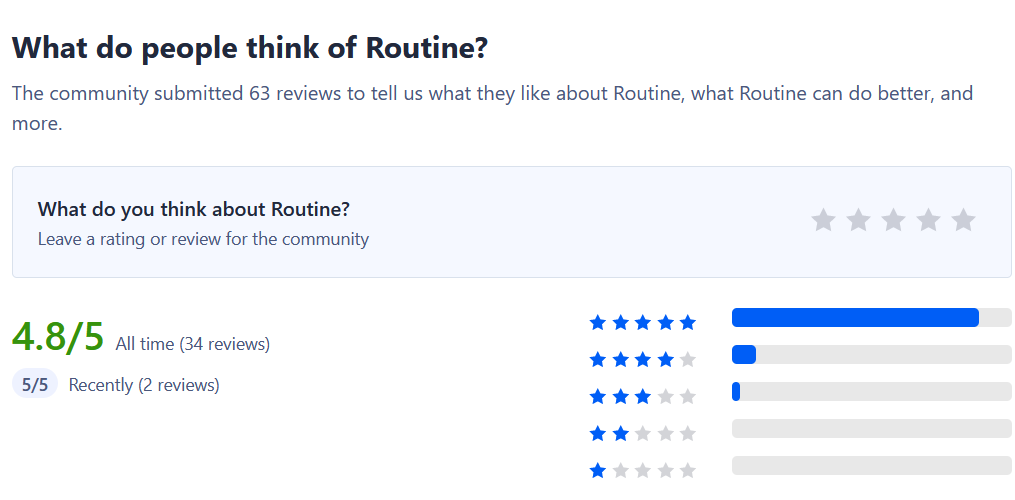 Routine Review