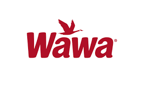 A red logo with a bird

Description automatically generated