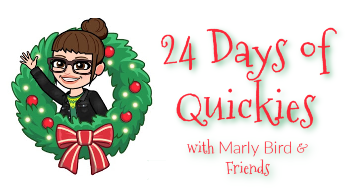 24 days of quickies banner - crochet and knitting gifts