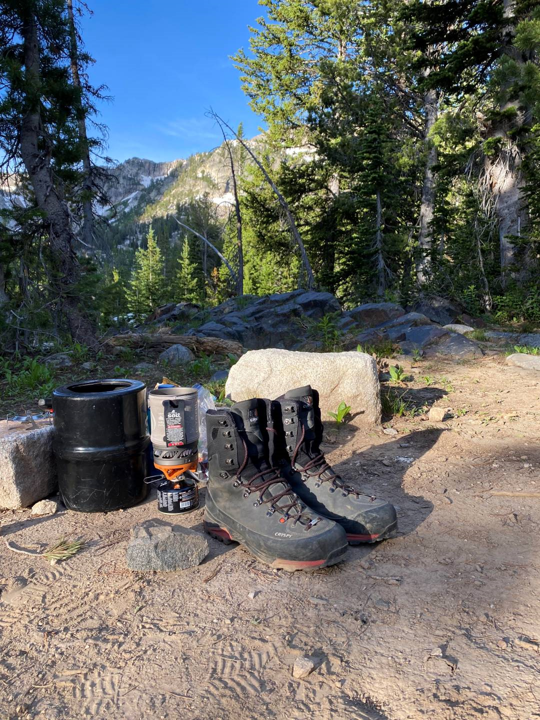 Crispi Briksdal SF Pro hunting boots in the field