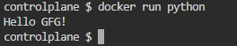 Docker Run