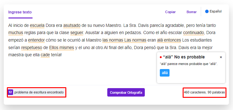 Revisión Del Corrector Gramatical Y Ortográfico En Línea Para 2024 ...