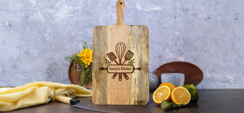  wooden chopping board