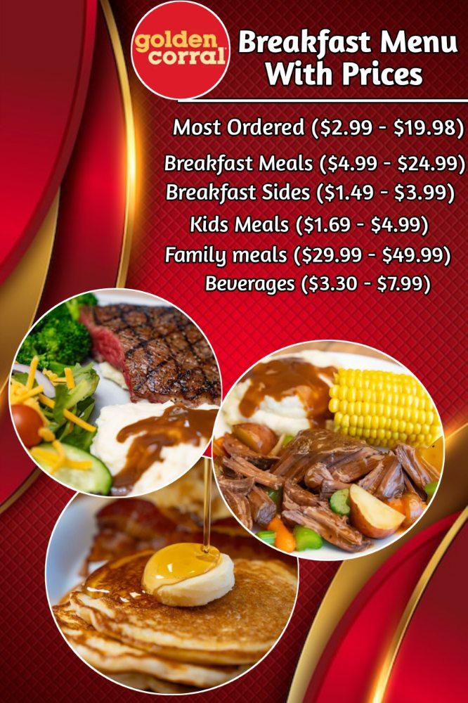 Golden Corral Breakfast Menu With Prices