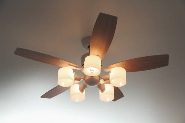 Ceiling Fan Using Light bulbs