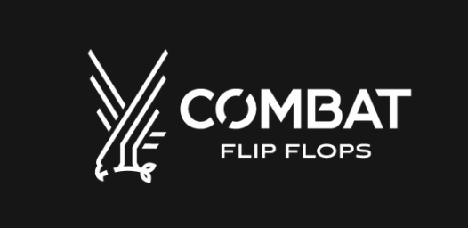 combat flip flops logo.