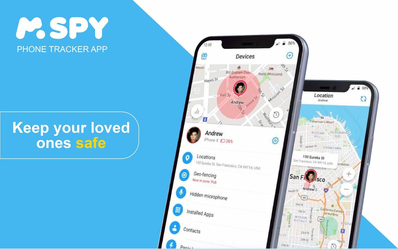 mSpy: Best phone tracker app