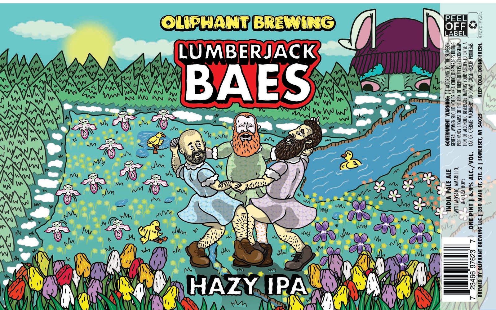 Oliphant Brewing Co Lumberjack Baes